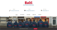 Desktop Screenshot of elektro-baltl.at